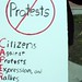 protest sign