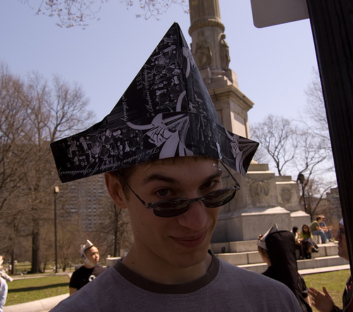 5th Anual Paper Hat Marching Band Parade Picture