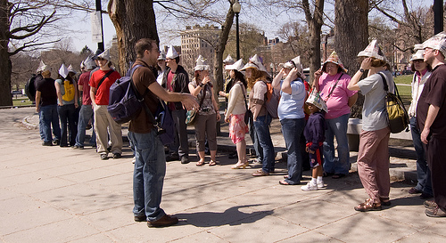 5th Anual Paper Hat Marching Band Parade Picture